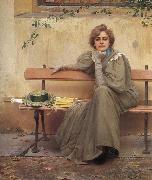 Vittorio Matteo Corcos Dreams china oil painting reproduction